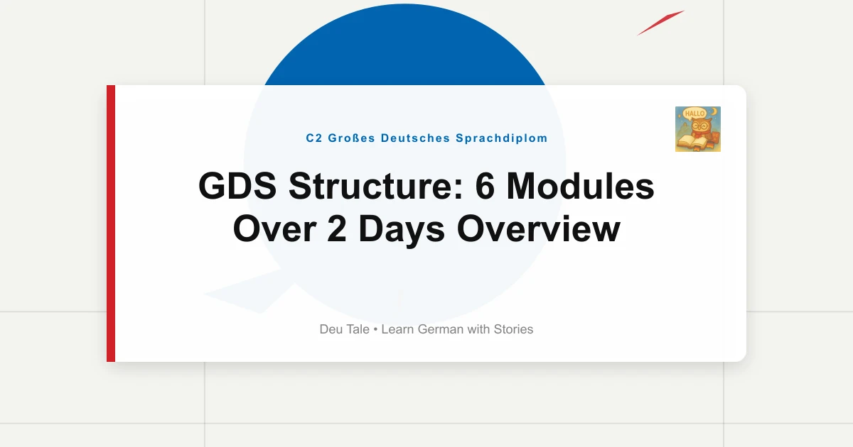 GDS Structure: 6 Modules Over 2 Days Overview